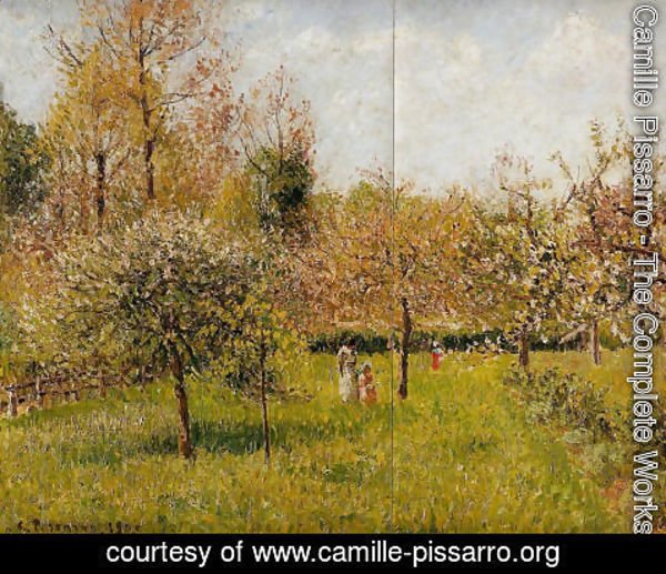 Camille Pissarro - Spring at Eragny