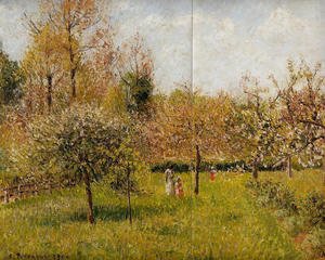 Camille Pissarro - Spring at Eragny