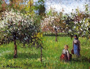 Camille Pissarro - Apple Blossoms, Eragny