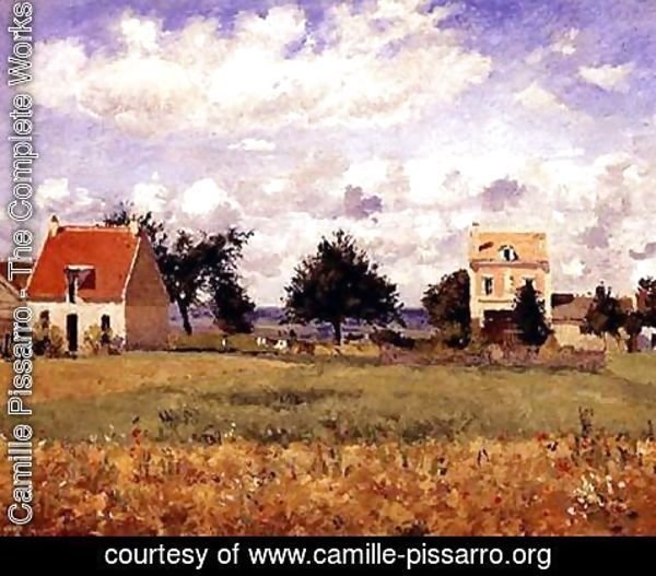 Camille Pissarro - The Red House