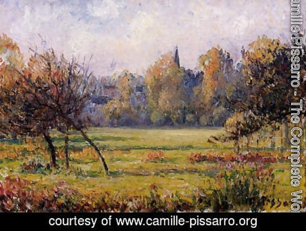 Camille Pissarro - Landscape at Bazincourt