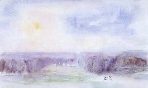 Camille Pissarro - Landscape at Eragny