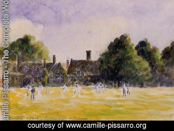 Camille Pissarro - Hampton Court Green