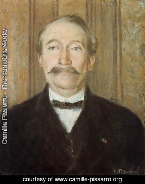 Camille Pissarro - Portrait of Pere Paleille, Pontoise
