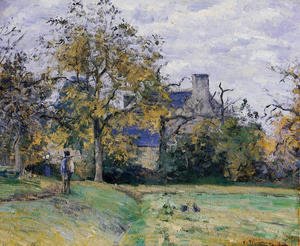 Camille Pissarro - Piette's Home on Montfoucault