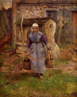 Camille Pissarro - Mother Presle, Montfoucault