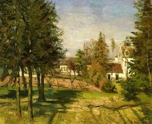 Camille Pissarro - The Pine Trees of Louveciennes