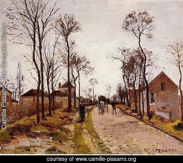 The Road to Caint-Cyr at Louveciennes