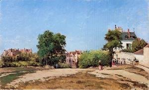 Camille Pissarro - The Crossroads, Pontoise