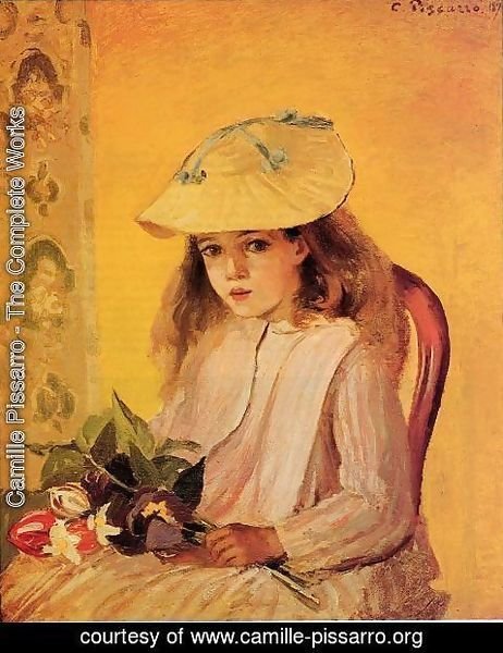 Camille Pissarro - Portrait of Jeanne II