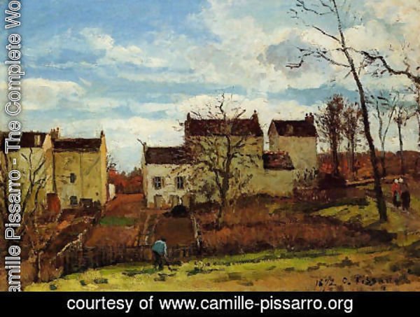 Camille Pissarro - Spring at Pontoise