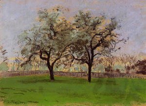 Camille Pissarro - Apples Trees at Pontoise