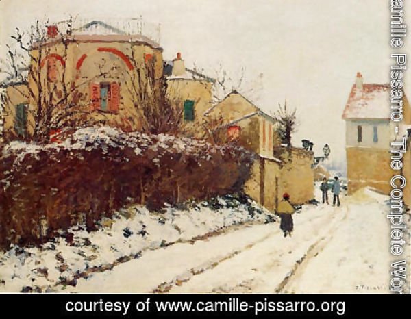 Camille Pissarro - Rue de la Citadelle, Pontoise