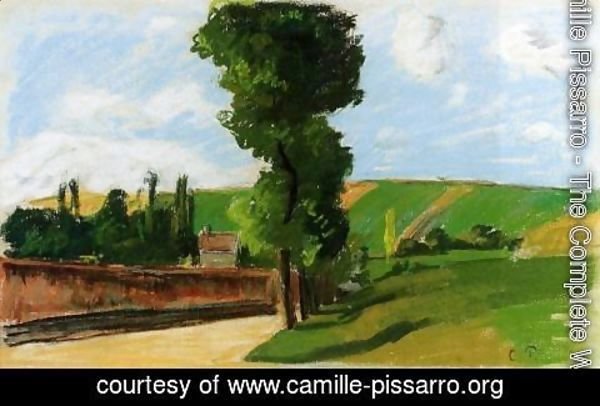 Camille Pissarro - Landscape at Pontoise II