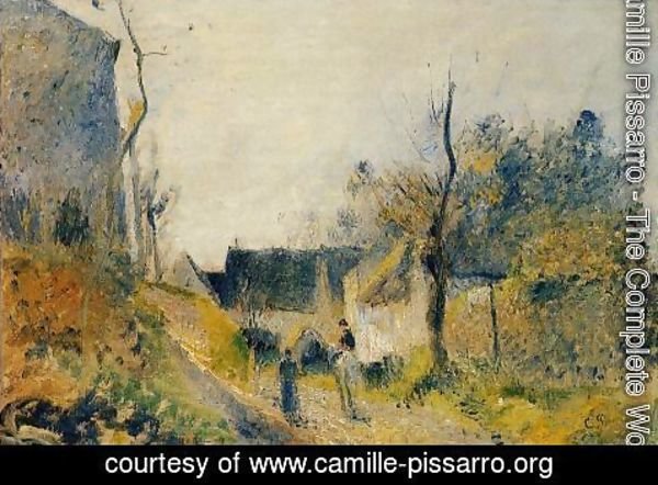 Camille Pissarro - Landscape at Valhermeil