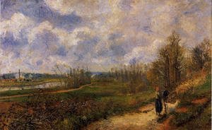 Camille Pissarro - Path to Le Chou, Pontoise