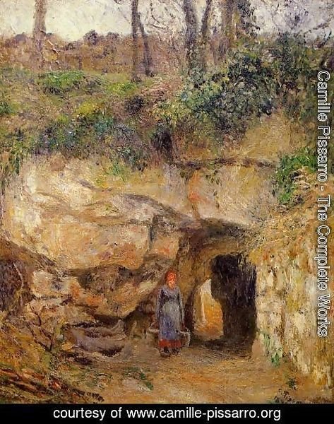 Camille Pissarro - La Carrier a l'Hermitage, Pontoise