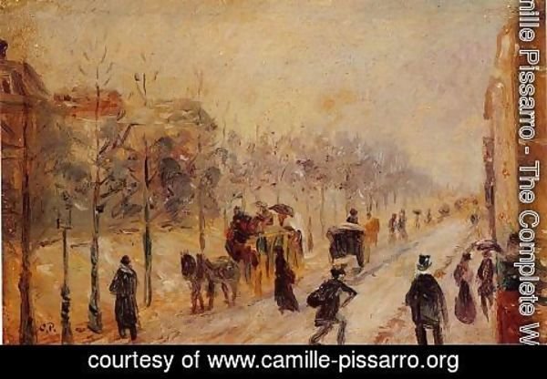 Camille Pissarro - Boulevard des Batignolles