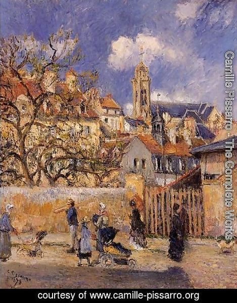 Camille Pissarro - Le Parc aux Charrettes, Pontoise