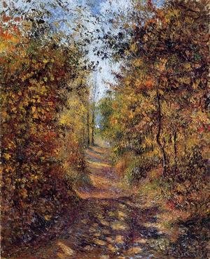 Camille Pissarro - A Path in the Woods, Pontoise