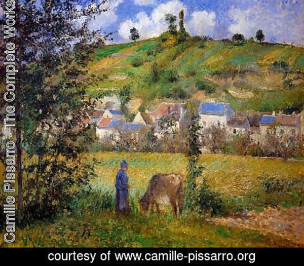 Camille Pissarro - Chaponval Landscape