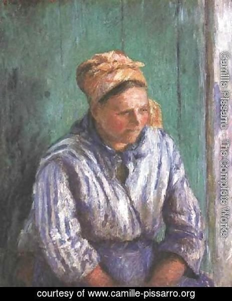 Camille Pissarro - Washerwoman Study