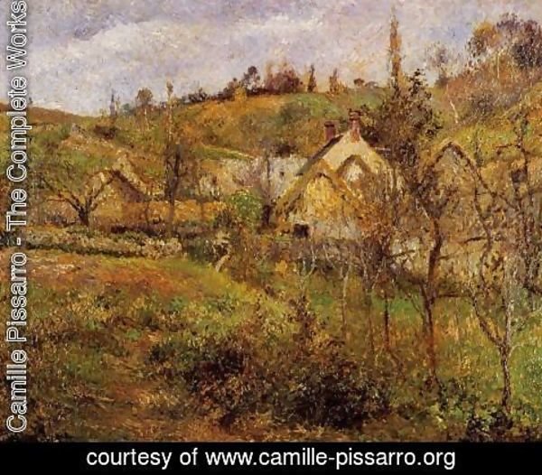 Camille Pissarro - La Valhermeil, near Pontoise