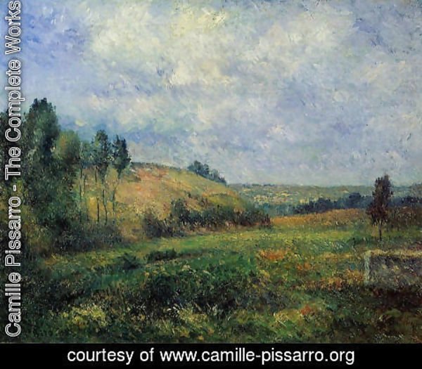 Camille Pissarro - Landscape, near Pontoise