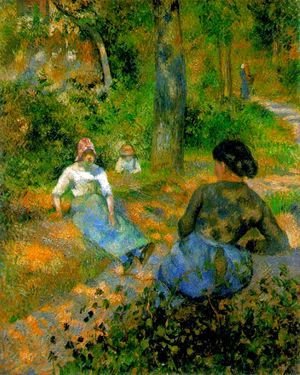Camille Pissarro - Peasants Resting