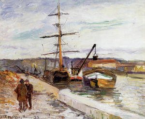 Camille Pissarro - The Port of Rouen