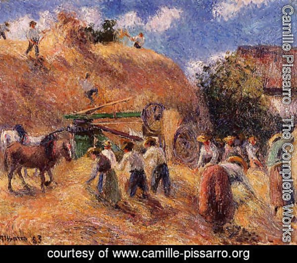 Camille Pissarro - Harvest