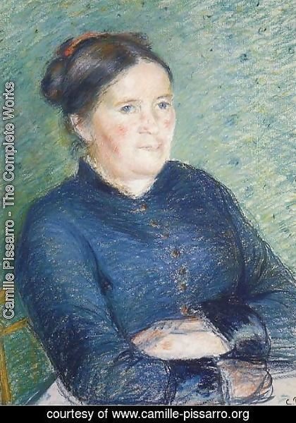 Camille Pissarro - Portrait of Madame Pissarro