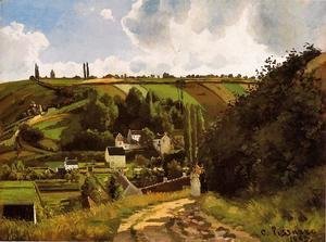 Camille Pissarro - The Jallais Hills, Pontoise