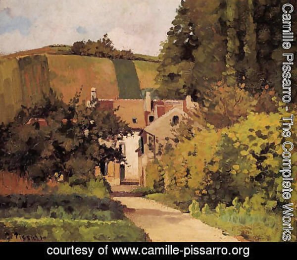 Camille Pissarro - Village Church