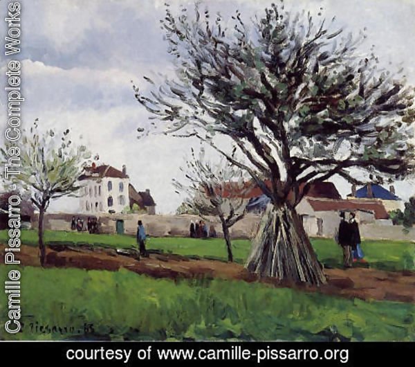 Camille Pissarro - Apple Trees at Pontoise