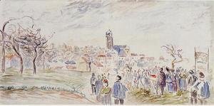 Camille Pissarro - La Saint--Martin a Pontoise
