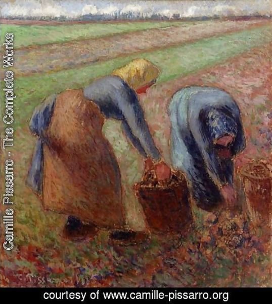 Camille Pissarro - Potato Harvest