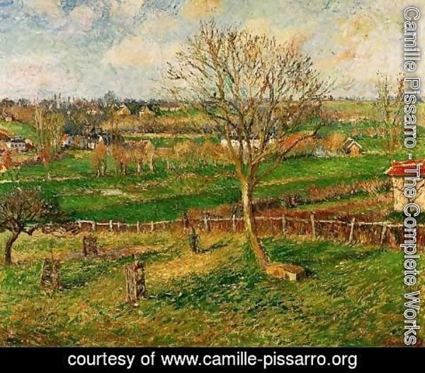 Camille Pissarro - Landscape, Fields, Eragny