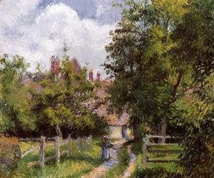 Camille Pissarro - Saint-Martin, near Gisors