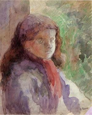 Camille Pissarro - Portrait of the Artist's Son, Ludovic-Rololphe