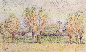 Camille Pissarro - Eragny Landscape I
