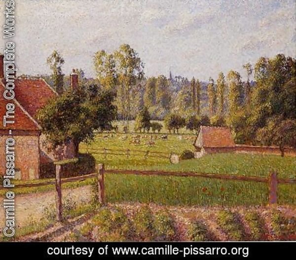 Camille Pissarro - A Meadow in Eragny