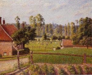 Camille Pissarro - A Meadow in Eragny