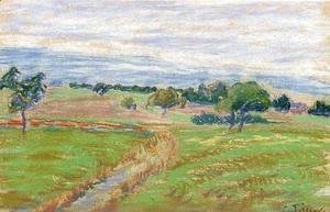 Camille Pissarro - The Hills of Thierceville