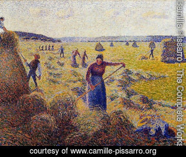 Camille Pissarro - Le Recolte des Foins a Eragny