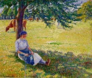 Camille Pissarro - Cowgirl, Eragny