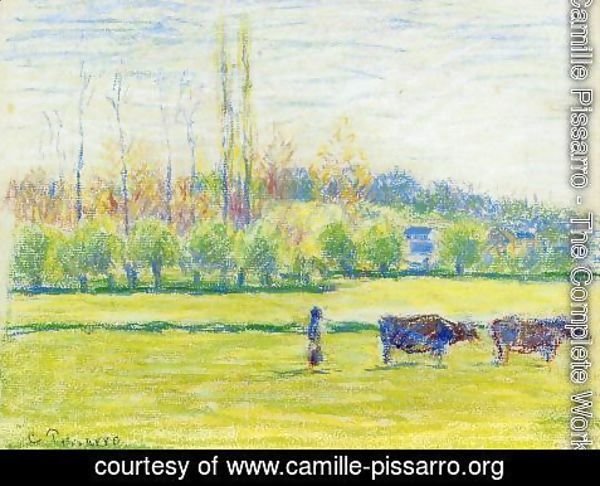 Camille Pissarro - Near Eragny