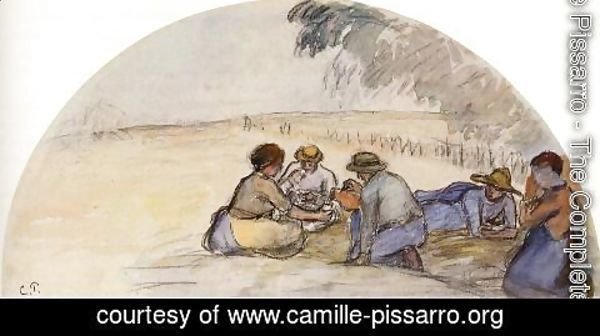 Camille Pissarro - The Picnic