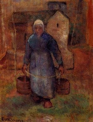 Camille Pissarro - Woman with Buckets
