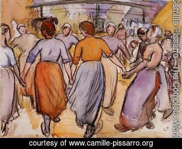 Camille Pissarro - La Ronde I